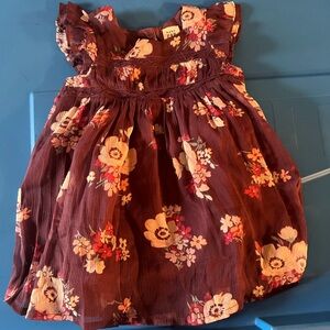 GAP Baby Purple Floral Dress